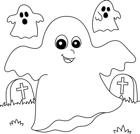 coloring pages  ghost