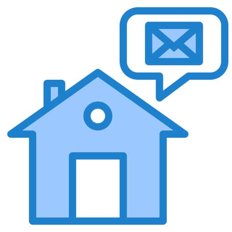 home message  communications icons