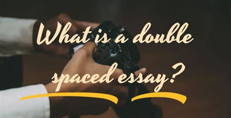 double spaced essay  essay servicescom