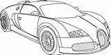 Bugatti Drawing Veyron Coloring Pages Sketch Mclaren P1 Outline Car Drawings Color Printable Print Sketches sketch template
