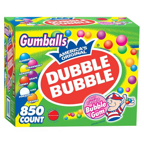 Dubble Bubble Bubble Gum Gumballs 850 Ct Bj S Wholesale Club