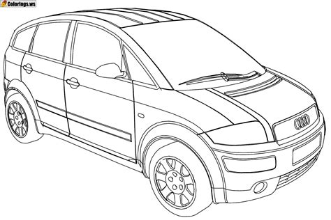 audi car coloring pages car coloring pages  time