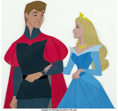 Sleeping Beauty Prince Phillip And Princess Aurora Production Color