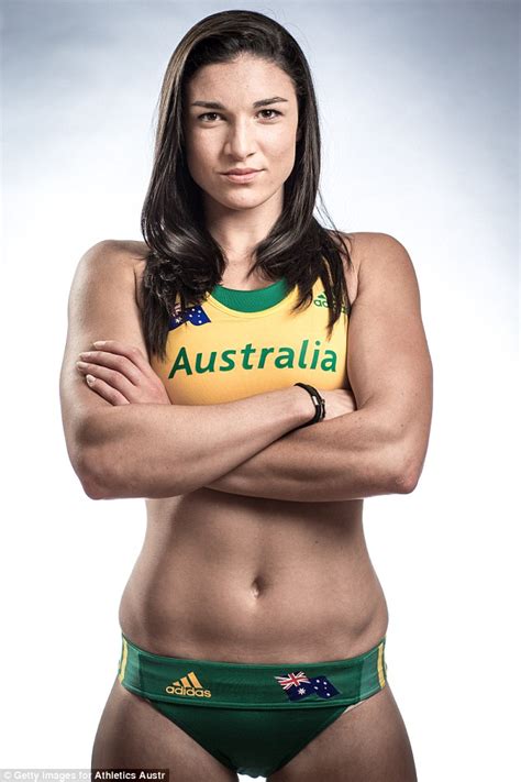 hurdler michelle jenneke stuns in white gown at australian olympic team