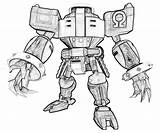 Coloring Pages Eggman Dr Omega Sonic Printable Robot Armor Generations sketch template