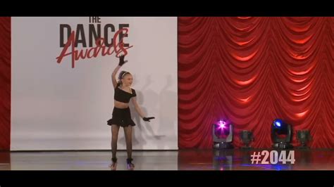 avaleigh hallelujah how i love him so tap solo the dance awards las