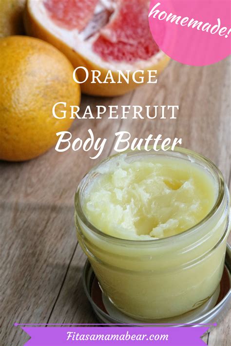 mood boosting diy citrus body butter no essential oils needed