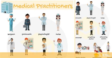 Types Of Doctorsss 7 E S L