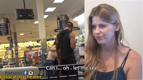 Gf Catches Bf With Big Booty Chick At Grocery Store Video