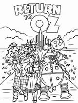 Oz Coloring Pages Wizard Emerald City Color Printable Holi Getcolorings Print Cartoon Recommended Getdrawings Happy sketch template