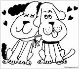 Coloring Puppy Valentine Pages Printable Print Kids Valentines Dog Color Coloringpagesonly Cool Getdrawings Choose Board sketch template
