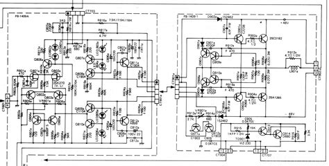 luxman  power amp section schematic luxmanl power schematic section hifi forumde