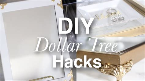 hack dollar tree items   budget easy decor diy