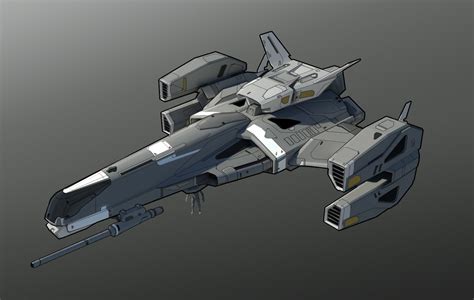 concept ships spaceships  isaac hannaford