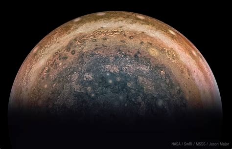 Jupiter’s Red Spot Dominates New Juno P7 Pics