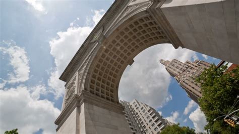 famous arch  washington square stock footage video  royalty