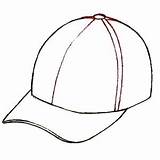 Coloring Cap Baseball Sun Hat Clipartbest Clipart sketch template