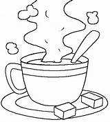 Coloring Hot Chocolate Pages Cup Printable Cocoa Milk Kids Colouring Coloringpagesfortoddlers Drawing Winter Rich Designs Drink Visit Choose Board Crafts sketch template