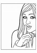 Celebrity Coloring Montana Hannah Pages Books Printable Q2 sketch template