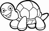 Turtle Coloring Tortoise Kids Wecoloringpage sketch template