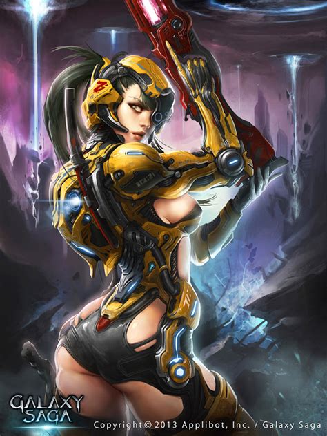 Sexy scifi alien women