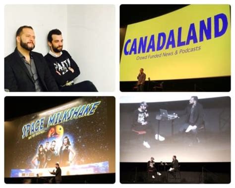 last night at bloor hot docs jesse brown and jay baruchel attempt to