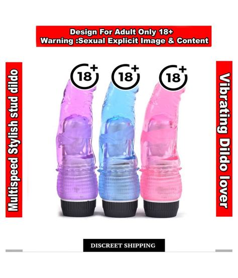 Kamaworld 7 Inch Long Realistic Jelly Color Sexual Dildo Sex Toy For