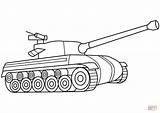 Tank Coloring Pages M4 Drawing Printable Abrams Sherman Tiger Tanks M1 Getdrawings Getcolorings Categories sketch template