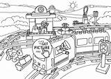 Lego Coloring Pages Train City Printable Kids Airplane Duplo Colouring Station Hawk Caboose Getdrawings Trains Drawing Tony Print Firemen Unique sketch template