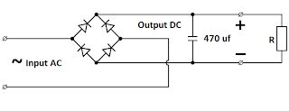 electronics project     bridge rectifier