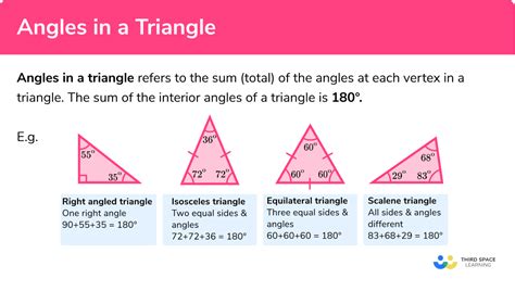angles   triangle gcse maths steps examples worksheet