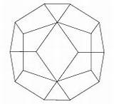 Dodecahedron Regular Mathworld Wolfram sketch template