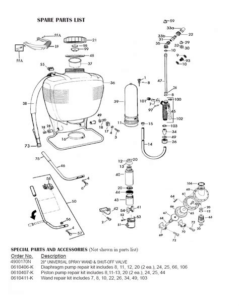 hudson sprayer parts diagram wiring diagram