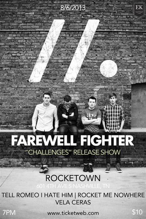 farewell fighter announce new album challenges idobi