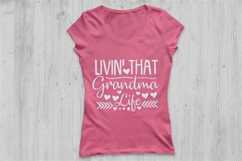Livin That Grandma Life Svg Mother S Day Svg Grandma Svg