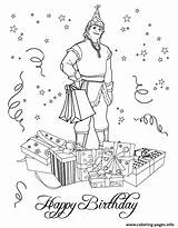 Coloring Frozen Pages Kristoff Movie Colouring Printable Print Gif sketch template