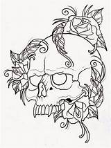 Coloring Pages Printable Skull Skulls Filminspector Enjoy sketch template