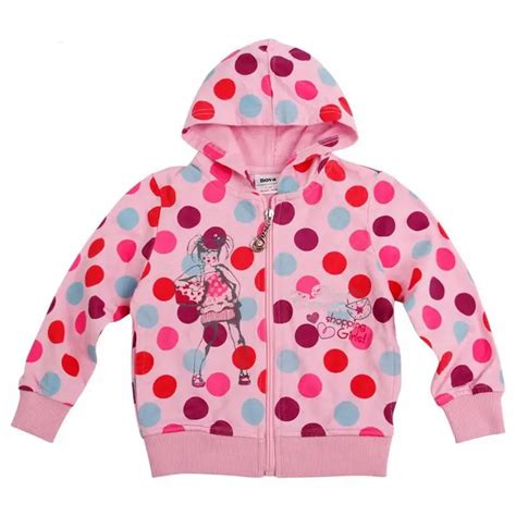 pink hoodies jackets  girls kids coats childrens windbreaker outerwear clothes kinderkleding