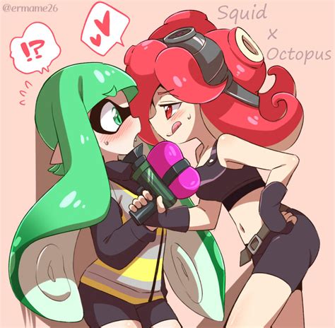 yuri squid splatoon [english] hentai online porn manga and doujinshi