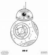 Wars Bb8 Force Awakens Daddybyday Colorear Theforceawakens Colouring Bestcoloringpagesforkids sketch template