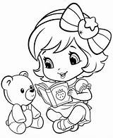 Coloring Pages Para Strawberry Shortcake Pintar Colorear Caricaturas Dibujos Baby Princess Imprimir Cartoon Gambar Dibujo Bandera Warna Bear Libros Cute sketch template