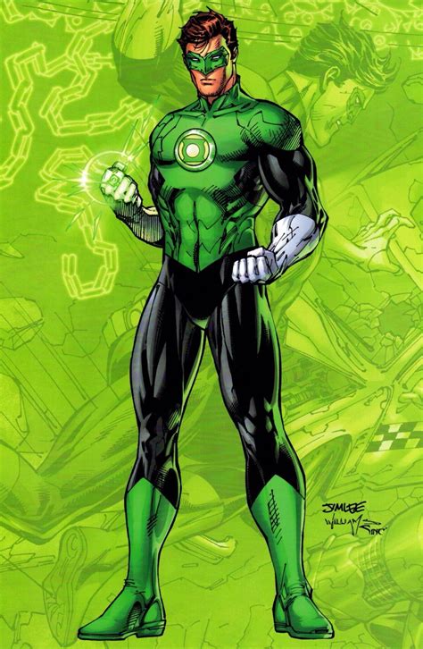 Green Lantern By Jim Lee Green Lantern Hal Jordan Dc Comics Artwork