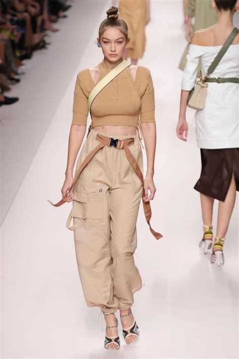 2019 cargo pants are all over the runway 2000s pop culture trends
