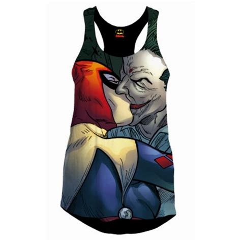 Joker And Harley Quinn Kiss Woman Tank Top