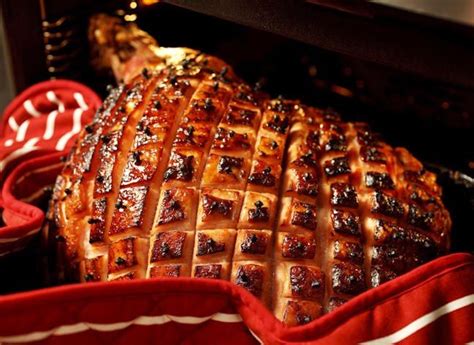 spit roast catering food christmas ham recipes