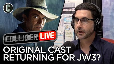 Will The Original Jurassic Park Cast Appear In Jurassic