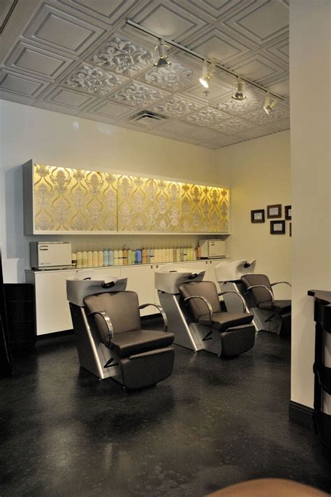 wash station salon interior design hair salon interior salon interior