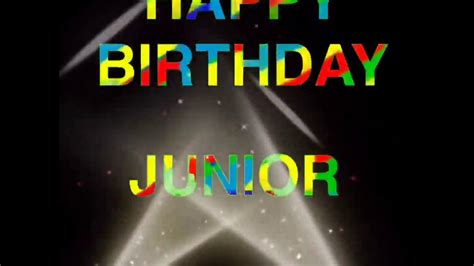 happy birthday junior ecard video card youtube