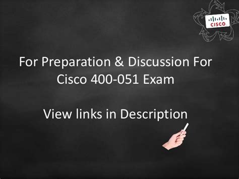 cisco ccie collaboration certification 400 051 practice exam