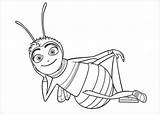 Bee Movie Barry Coloring Pages Benson Berry Printable Bees Drawing Colorir Bērnu Categories sketch template